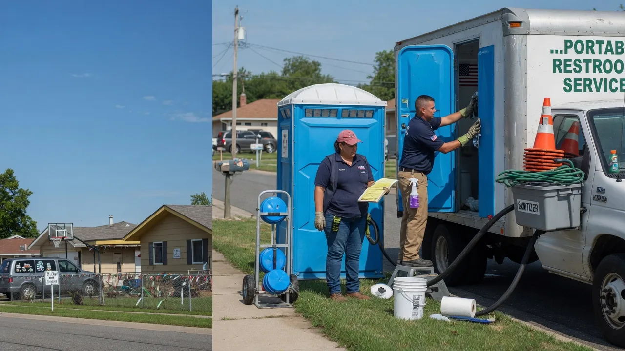 Portable Toilet Rental in Evansville, MN near me